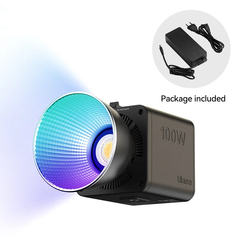 Ulanzi 100W COB Video Light with Built-In Battery Bi Color/RGB - Image 9