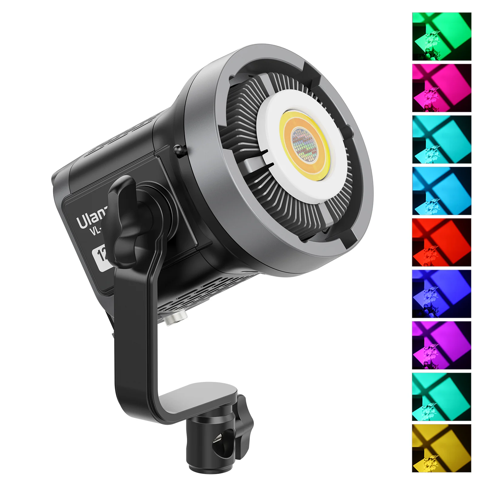 Ulanzi 120W Bi-color / RGB V-Mount Video Light - Image 14