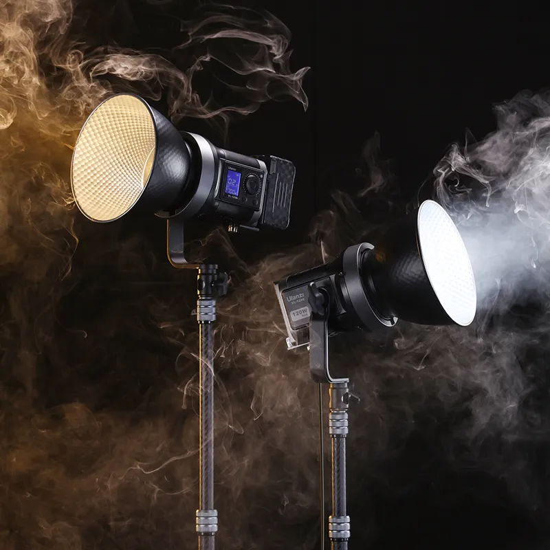 Ulanzi 120W Bi-color / RGB V-Mount Video Light - Image 7