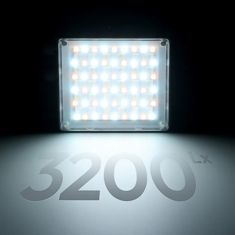 Ulanzi LE20 20W Pocket RGB Video Light 3200Lx CRI 95＋L090 - Image 3