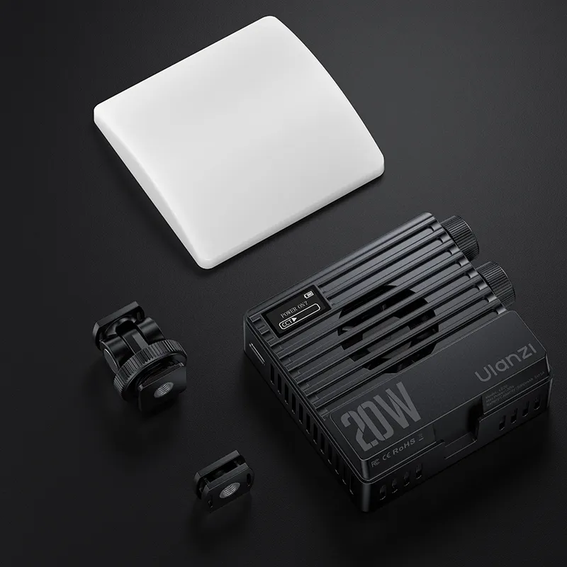 Ulanzi LE20 20W Pocket RGB Video Light 3200Lx CRI 95＋L090 - Image 8