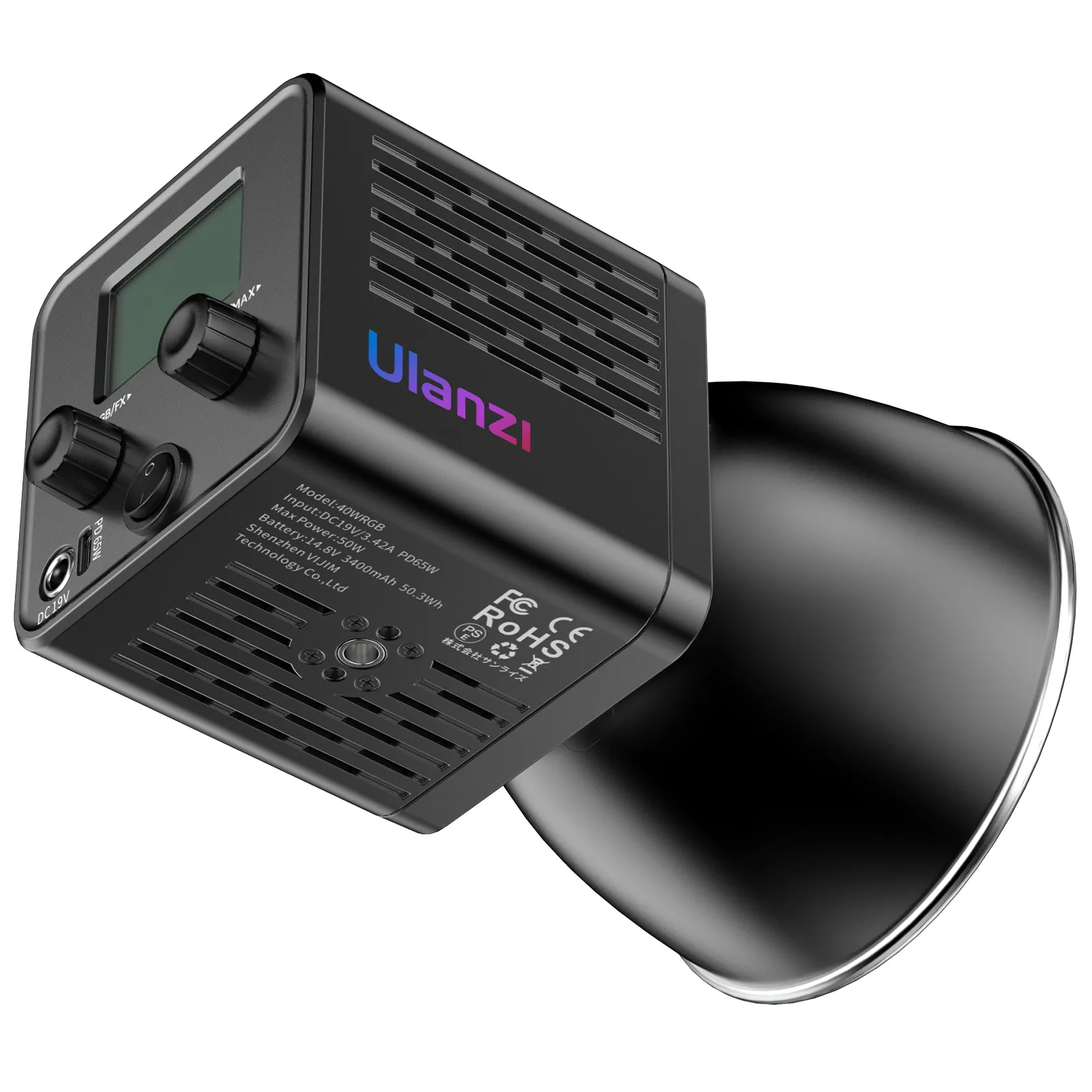 Ulanzi L024 40W RGB Portable LED Video Light - Image 11