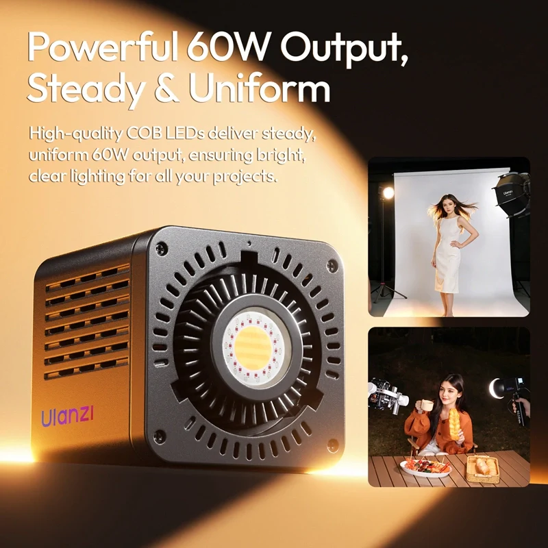 Ulanzi C60 60W RGB Video Light - Image 5
