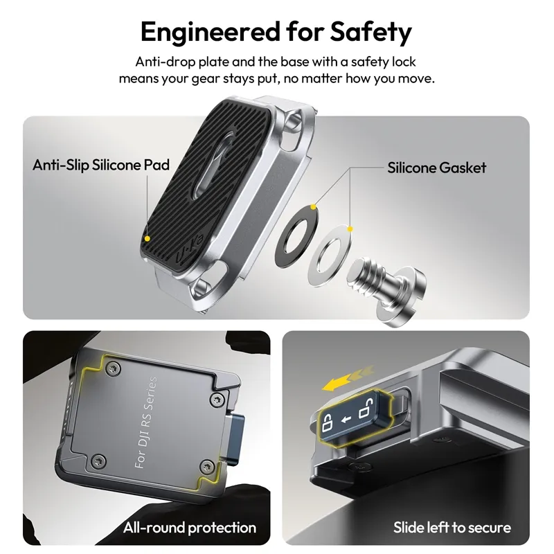 Ulanzi C061 Uka Quick Release Kit for Stabilizer C066 - Image 3