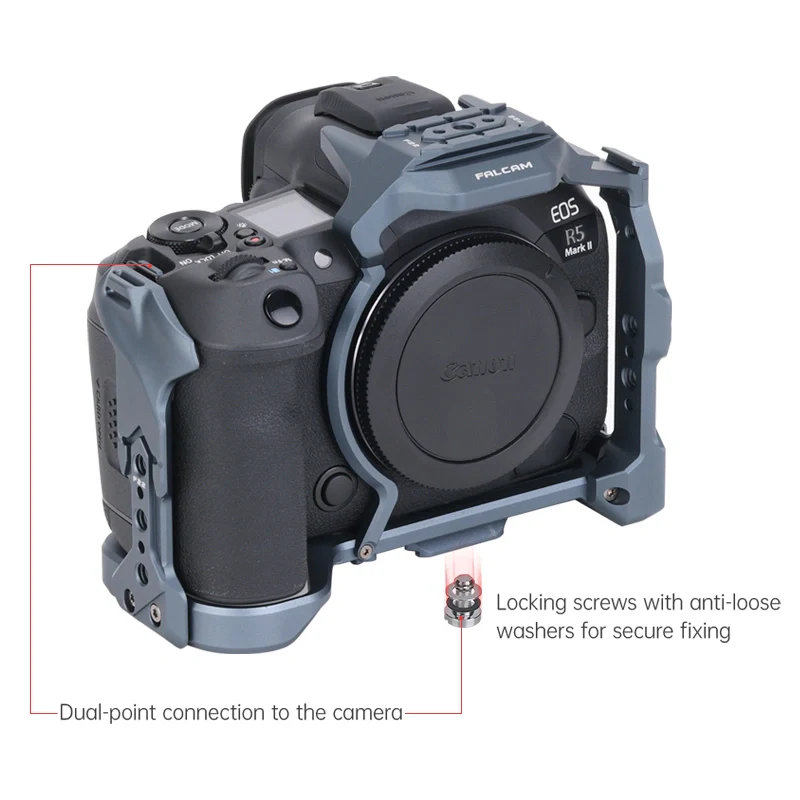 Ulanzi FALCAM F22&F38&F50 Quick Release Camera Cage FOR CANON EOS R5II - Image 2