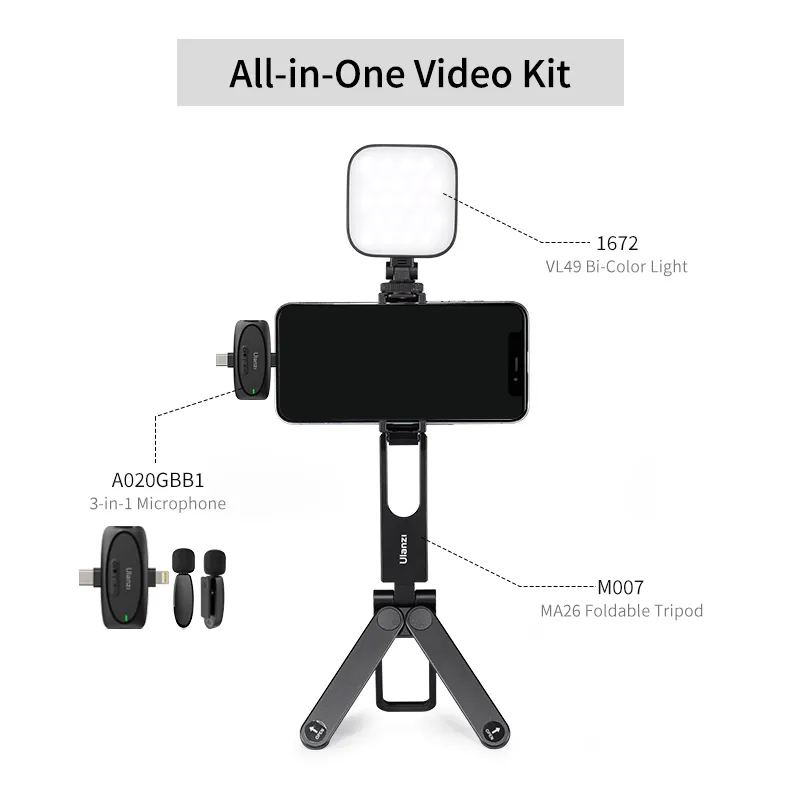 Ulanzi MA26 Foldable Pocket Phone Tripod M007 - Image 11