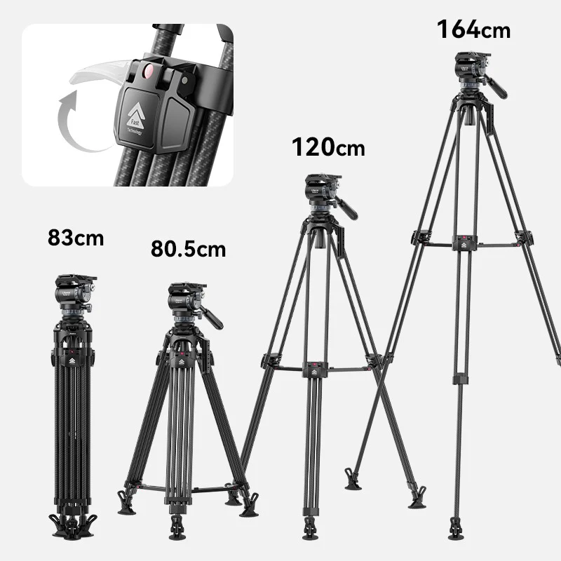 Ulanzi VideoFast Heavy Duty Tripod Kit - Image 12