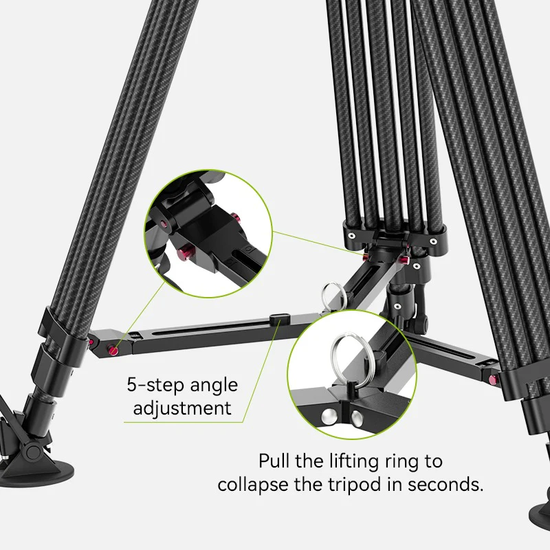 Ulanzi VideoFast Heavy Duty Tripod Kit - Image 21