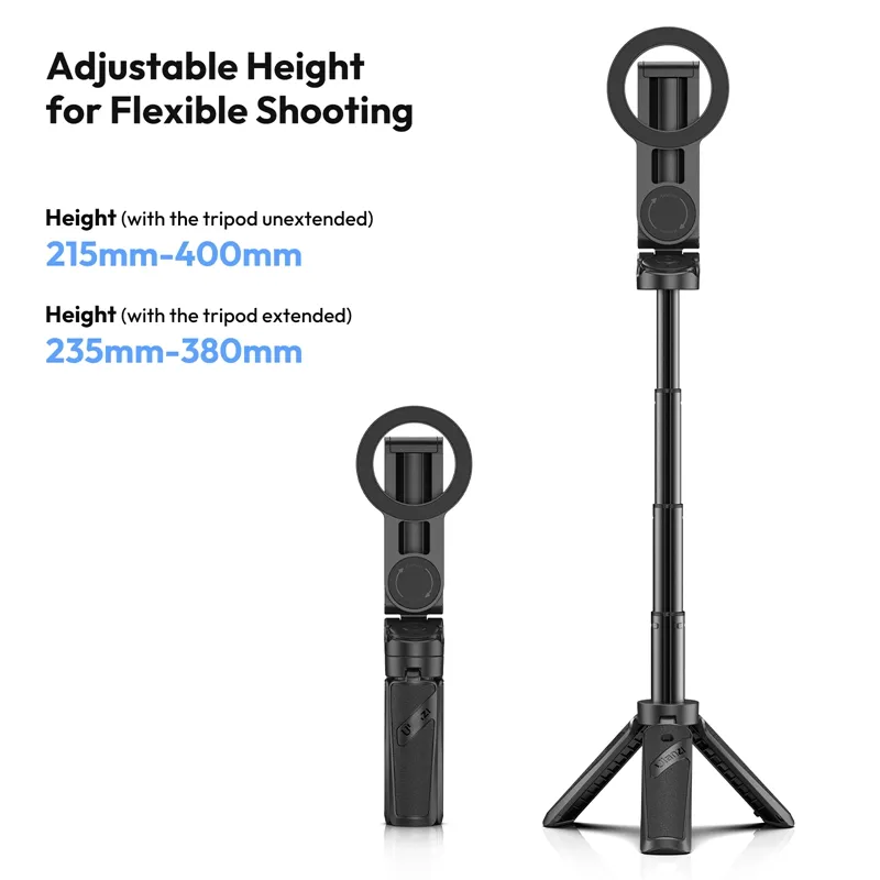 Ulanzi JJ03 3-in-1 Magnetic Phone Tripod with Remote Control - Image 3