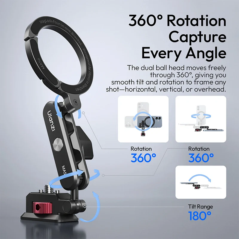 Ulanzi MA56 4-in-1 MagLock Phone Mount S028 - Image 5