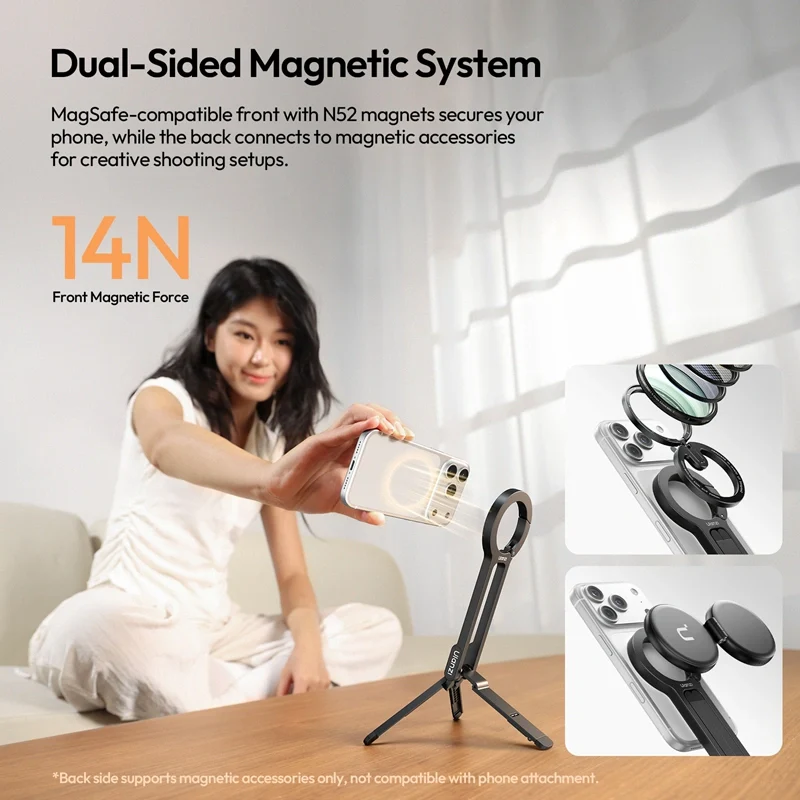 Ulanzi MA57 MagSafe Carabiner Phone Tripod S007 - Image 4