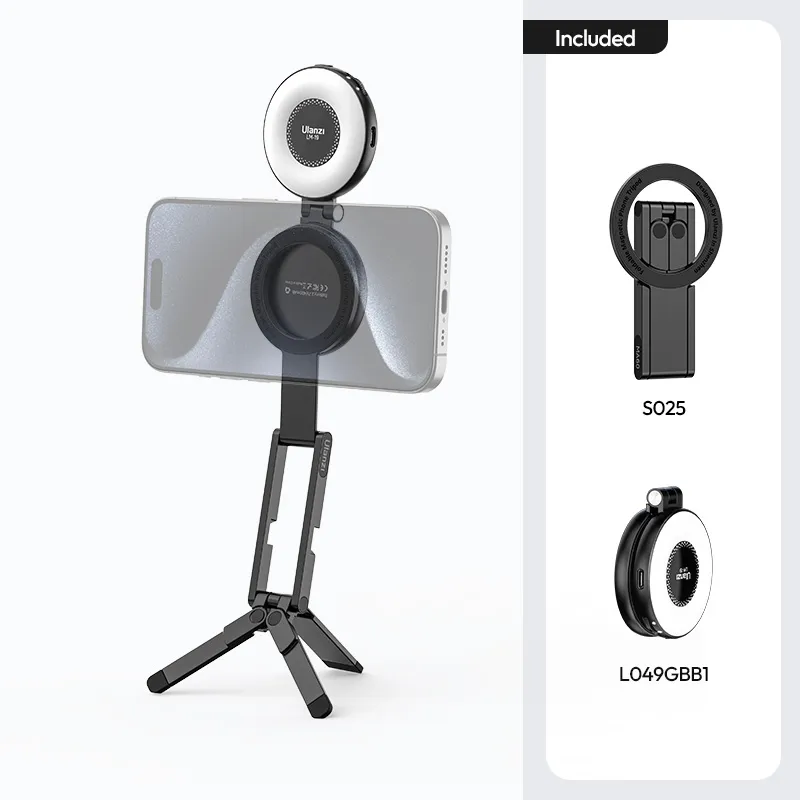 Ulanzi MA60 Foldable Magnetic Phone Tripod - Image 10