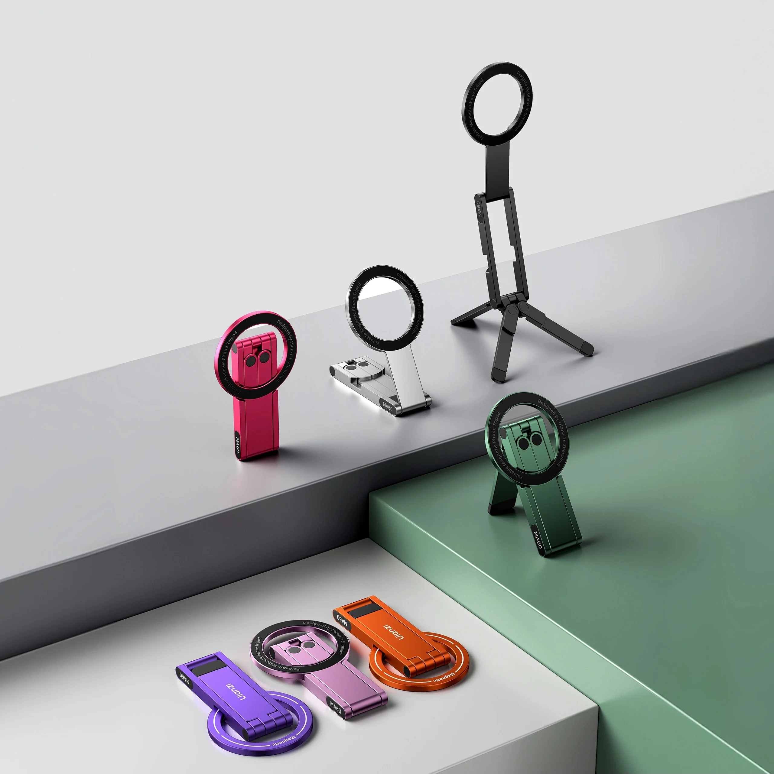 Ulanzi MA60 Foldable Magnetic Phone Tripod - Image 9
