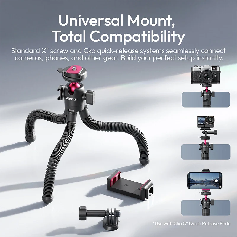 Ulanzi MT91 Cka Quick Release Octopus Tripod S047 - Image 5