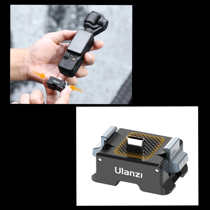 Ulanzi PK-10 Xtra Muse & Pocket 3 Expansion Adapter for DJI Action Camera - Image 6