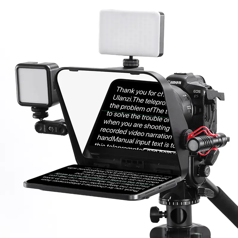 Ulanzi RT02 Universal Teleprompter for Tablets and Smartphones with Remote Control R004GBB1 - Image 3