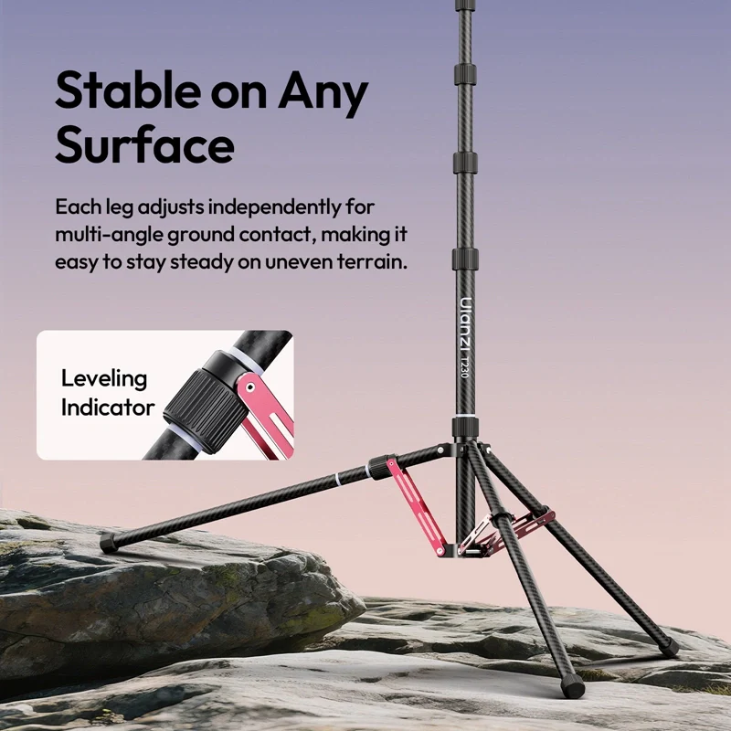 Ulanzi T230 Reversible Leg Light Stand T145 - Image 5