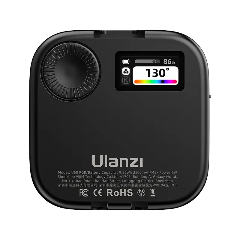 Ulanzi U60 RGB Video Light L027GBB1 - Image 3