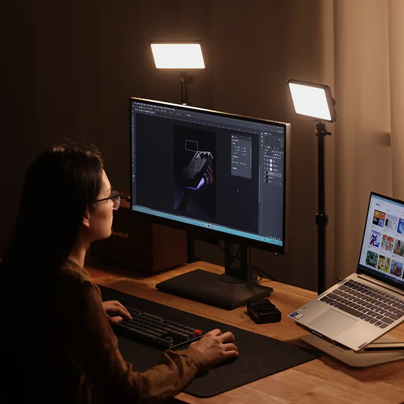 Ulanzi K6500 Ulanzi Studio Magnetic Bluetooth Video Light - Image 3