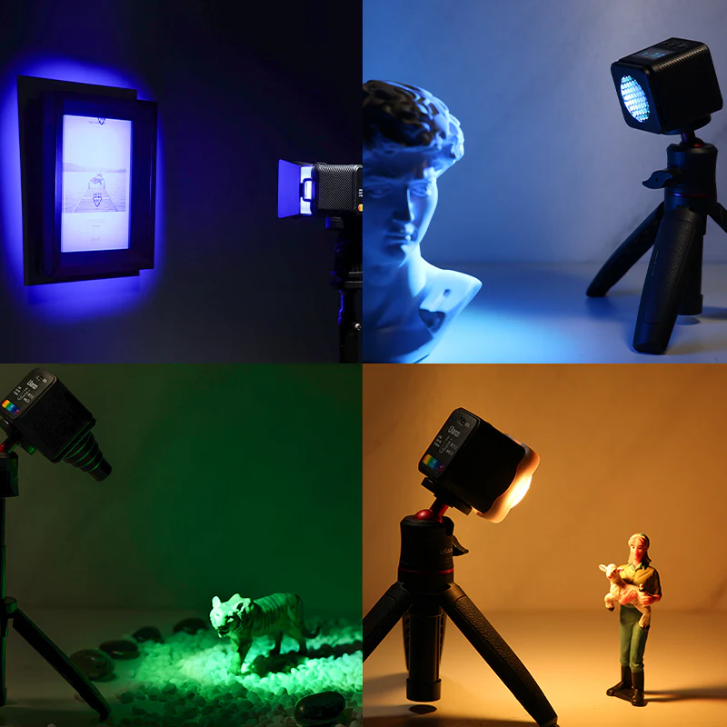 Ulanzi L2 RGB COB Magnetic Video Light 2878 - Image 9