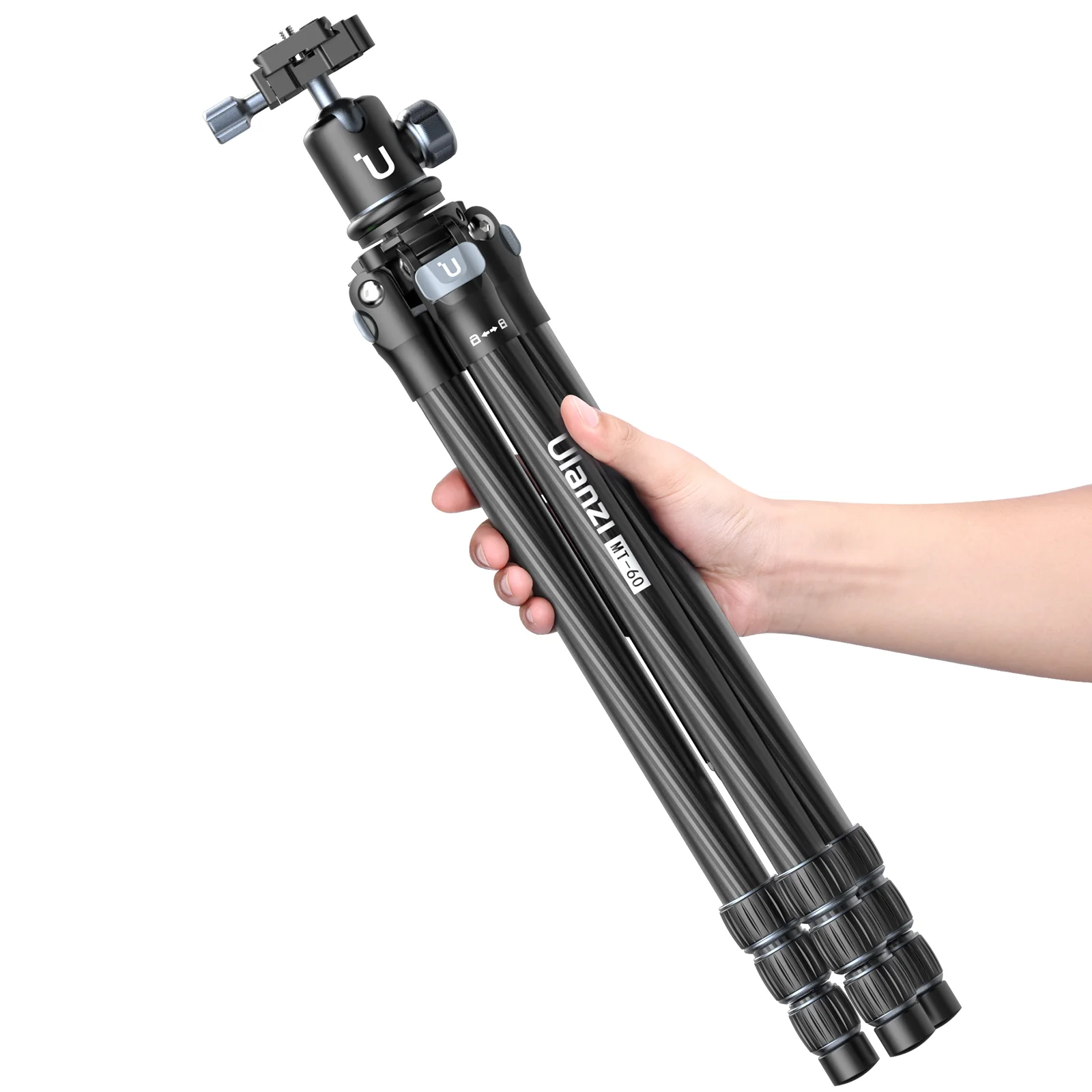 Ulanzi MT-60 Carbon Fiber Portable Travel Tripod 3115 - Image 5