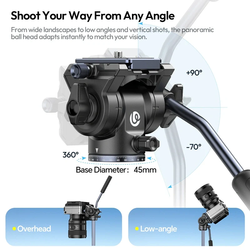 Ulanzi Ombra XIANG II Video Travel Tripod T154 - Image 5