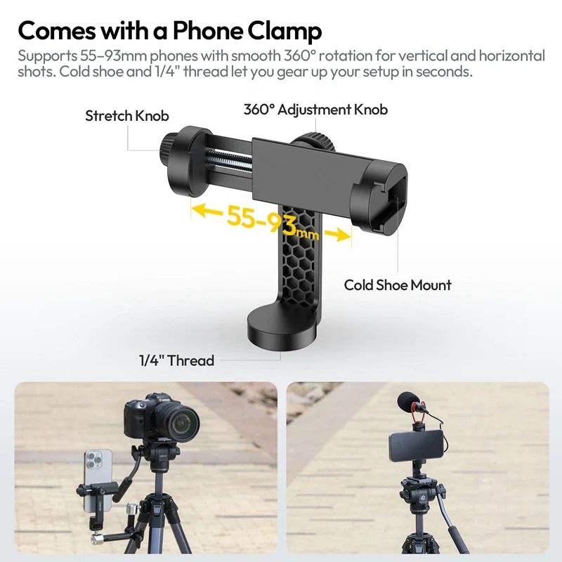 Ulanzi Ombra XIANG II Video Travel Tripod T154 - Image 9