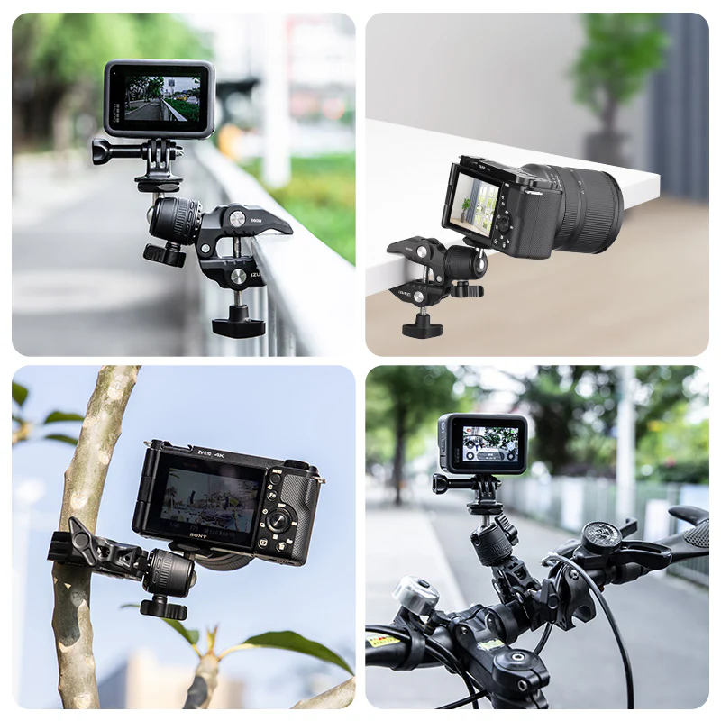 Ulanzi R099 Clamp Mount with Mini Ball Head 2993 - Image 6