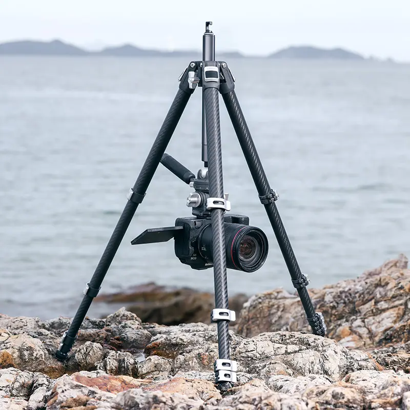 Ulanzi TT09 VideoGo Carbon Fiber Travel Video Tripod - Image 12