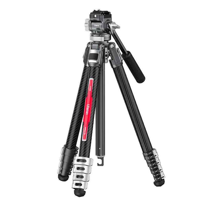 Ulanzi TT09 VideoGo Carbon Fiber Travel Video Tripod - Image 15