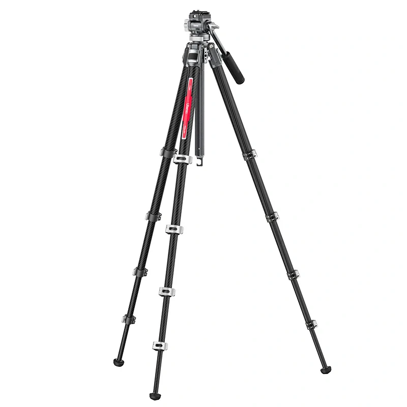 Ulanzi TT09 VideoGo Carbon Fiber Travel Video Tripod - Image 3