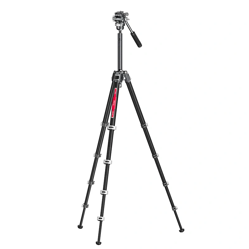 Ulanzi TT09 VideoGo Carbon Fiber Travel Video Tripod - Image 4