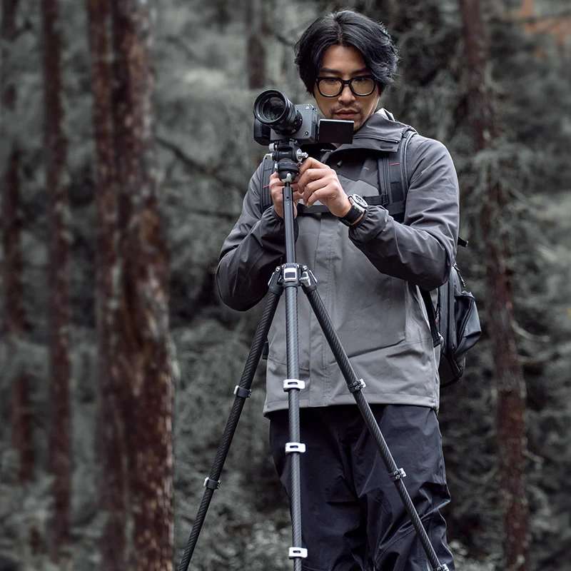 Ulanzi TT09 VideoGo Carbon Fiber Travel Video Tripod - Image 7