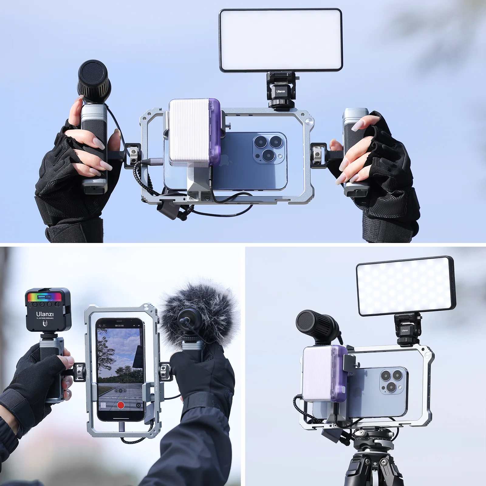 Ulanzi Universal Phone Video Rig for Vlogging 3127 - Image 4