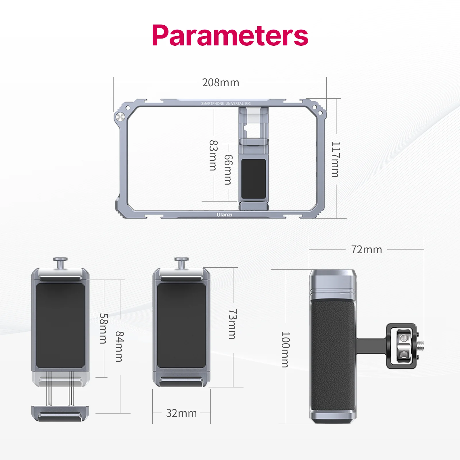 Ulanzi Universal Phone Video Rig for Vlogging 3127 - Image 5