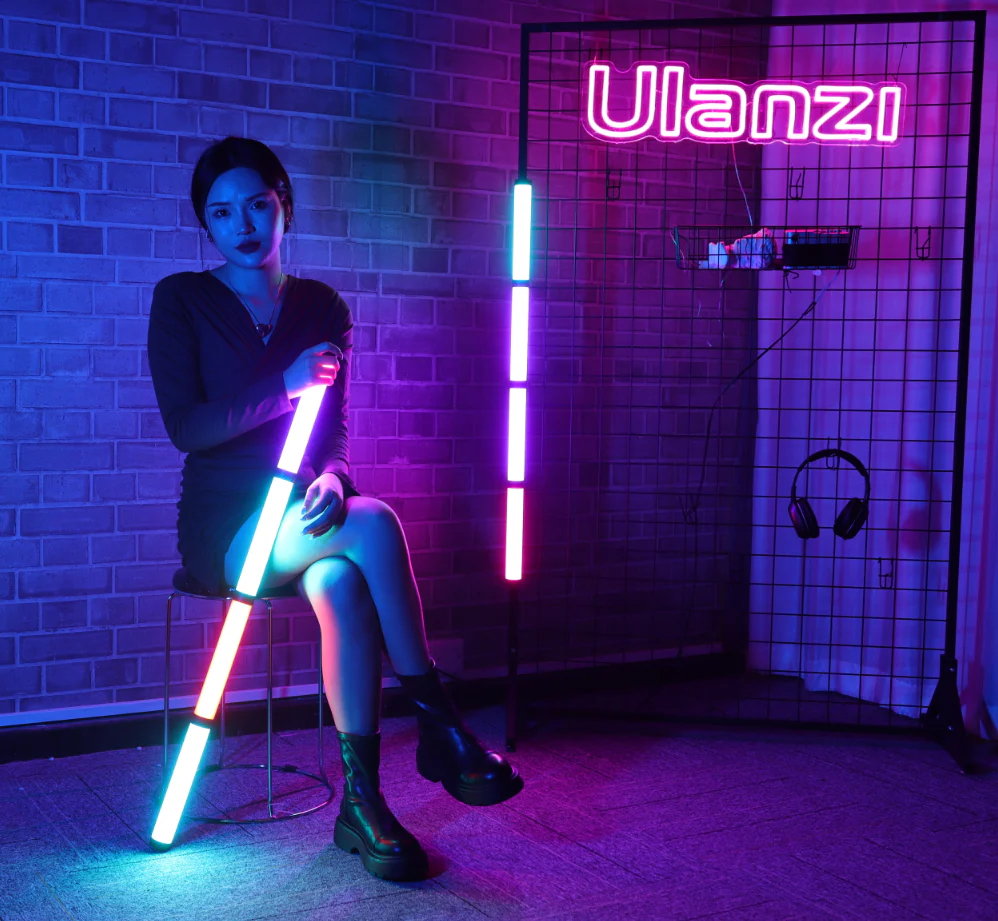 Ulanzi VL110 Magnetic RGB LED Tube Light (9.4") 2660 - Image 7