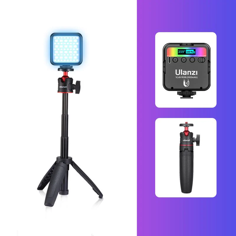 Ulanzi VL49 Rechargeable Mini RGB Light - Image 8