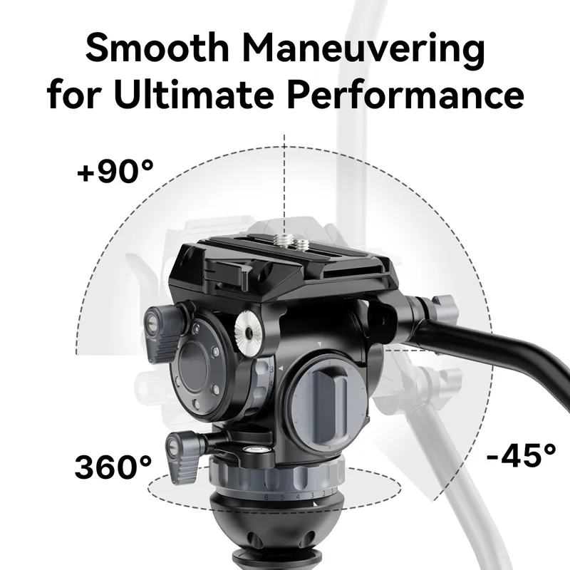Ulanzi VideoFast Heavy Duty Fluid Head T045 - Image 3