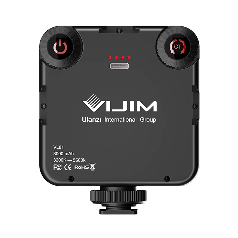 Ulanzi VIJIM VL81 Rechargeable LED Video Light 2134 - Image 6